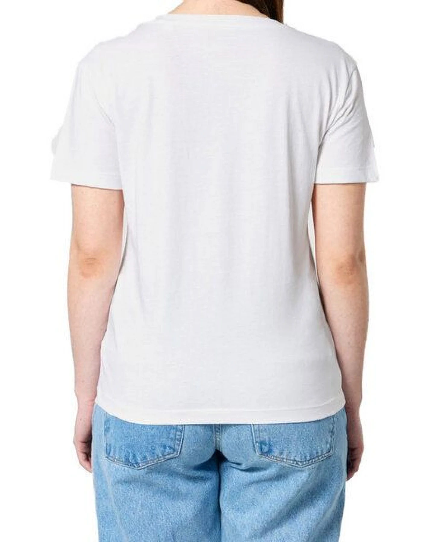 YTWOO Damen-Scoop-Neck-T-Shirt aus Bio-Baumwolle – Ansicht 3