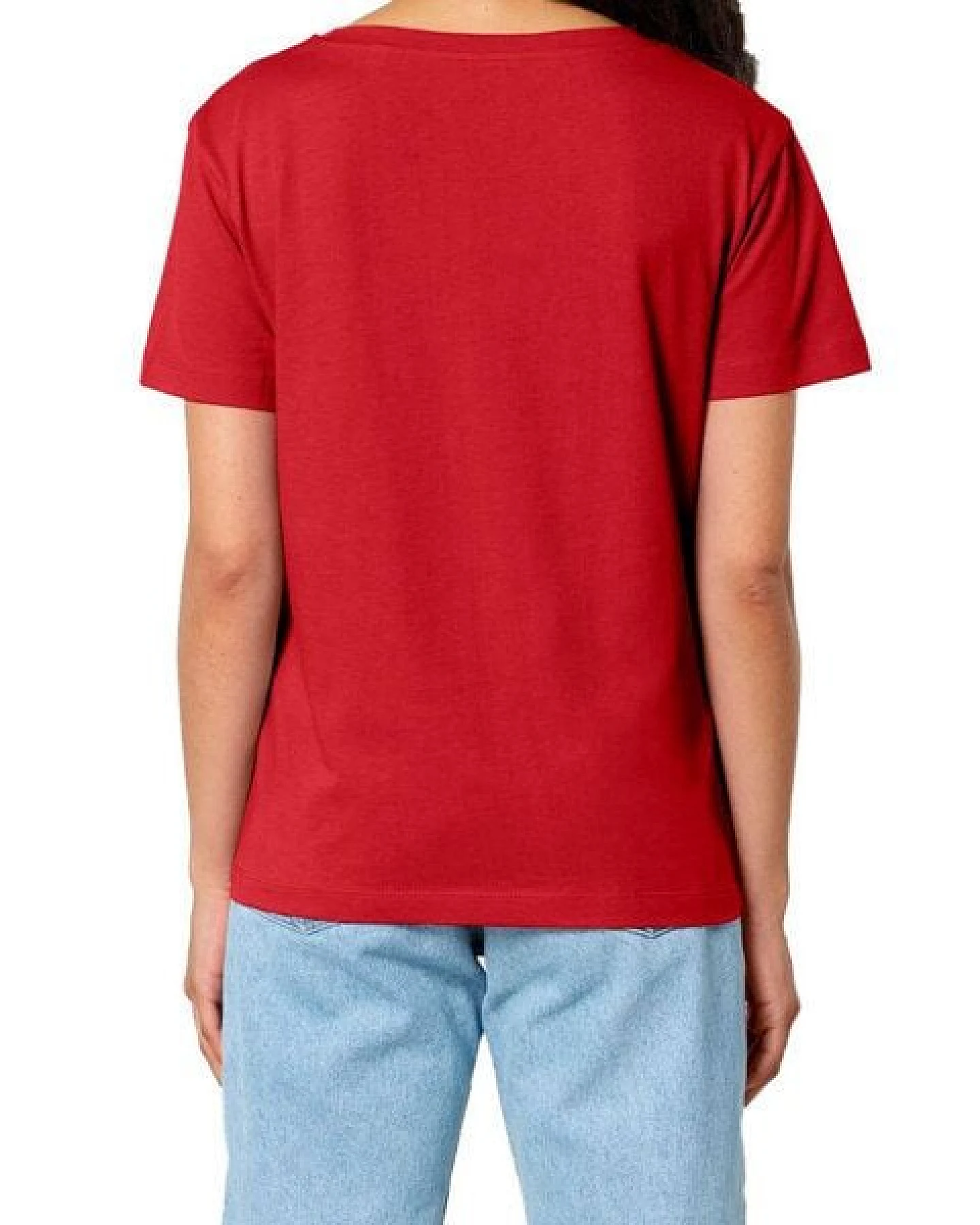 YTWOO Damen-Scoop-Neck-T-Shirt aus Bio-Baumwolle – Ansicht 3