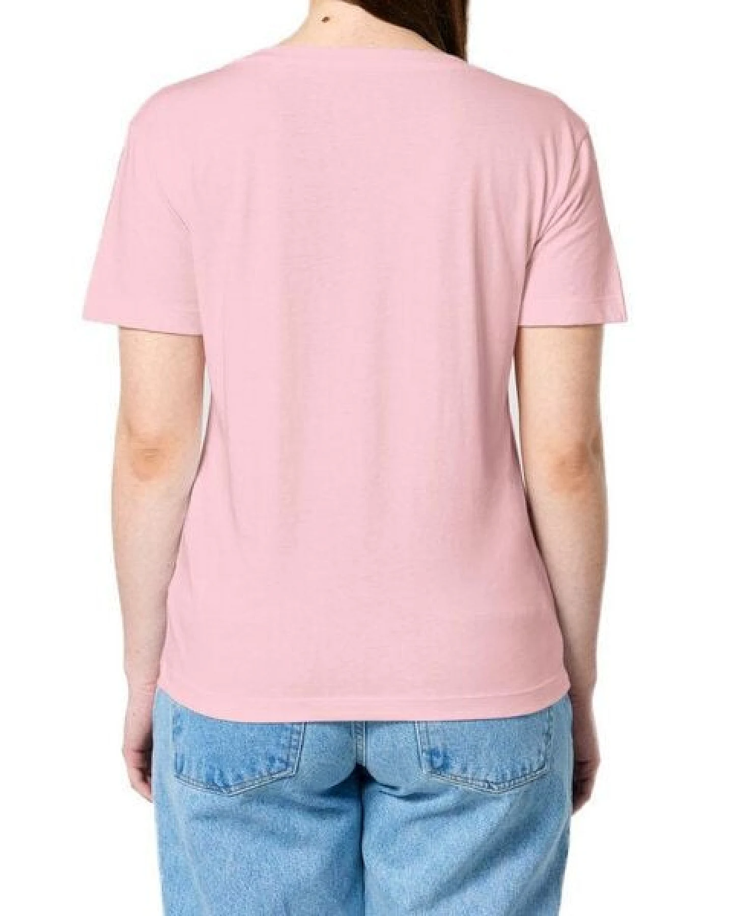 YTWOO Damen-Scoop-Neck-T-Shirt aus Bio-Baumwolle – Ansicht 3