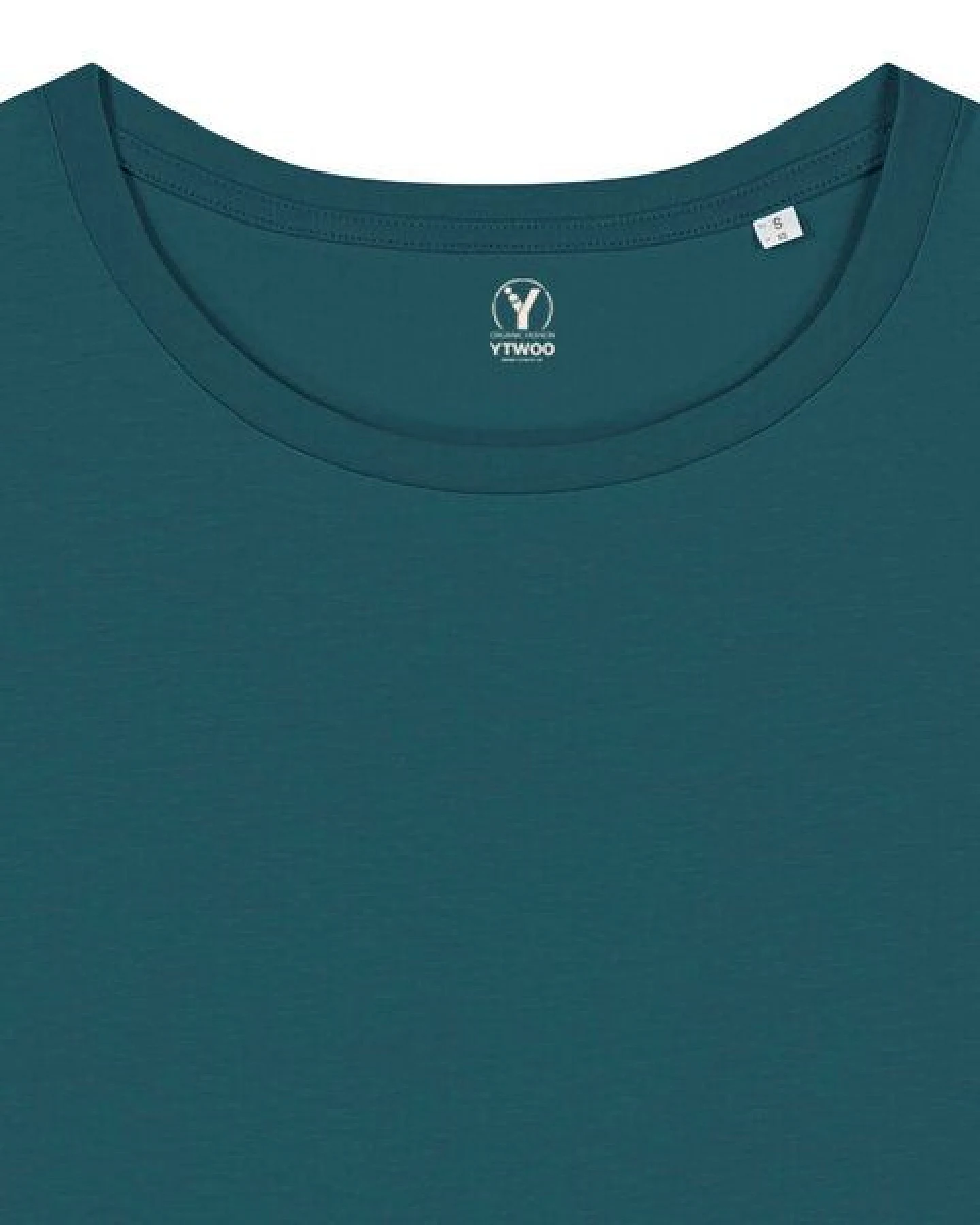 YTWOO Damen-Scoop-Neck-T-Shirt aus Bio-Baumwolle – Ansicht 4