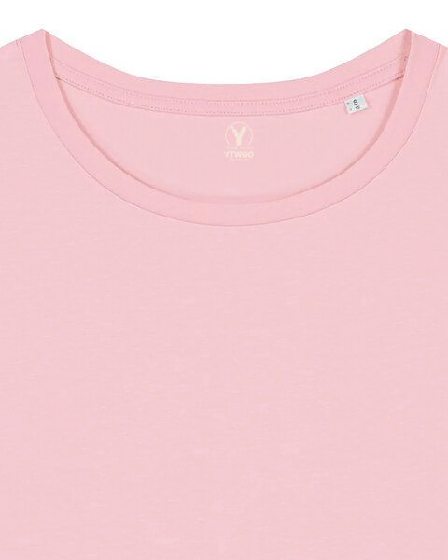 YTWOO Damen-Scoop-Neck-T-Shirt aus Bio-Baumwolle – Ansicht 4