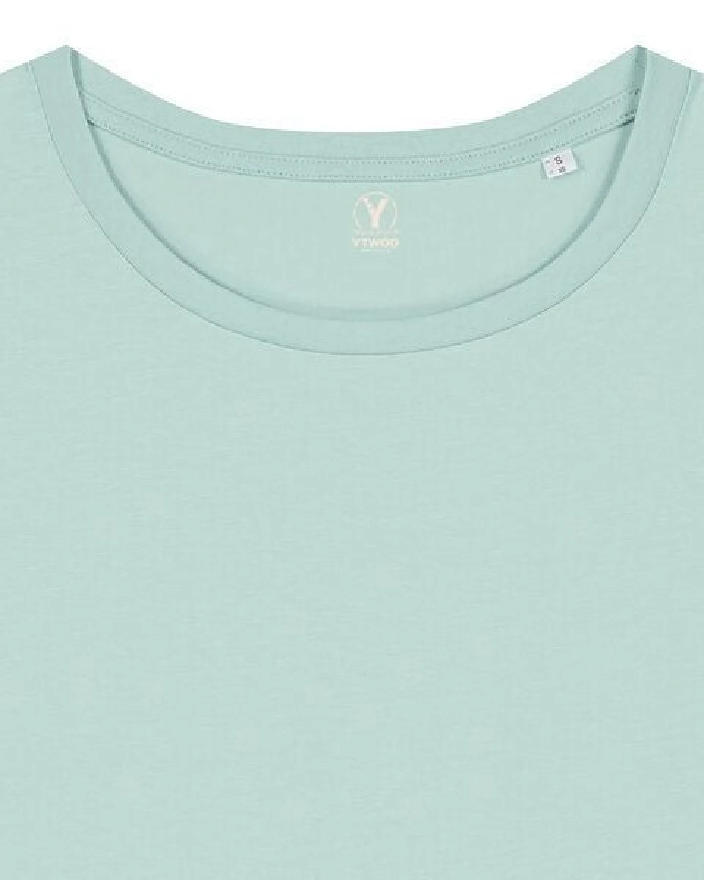 YTWOO Damen-Scoop-Neck-T-Shirt aus Bio-Baumwolle – Ansicht 4