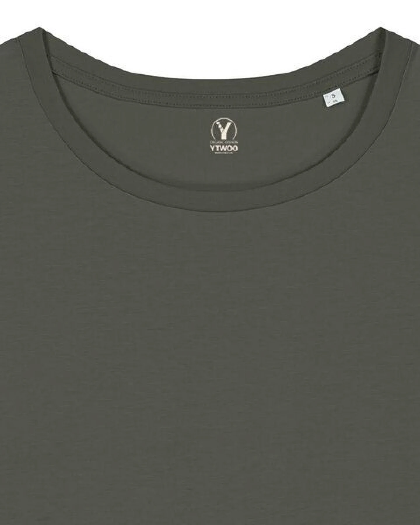 YTWOO Damen-Scoop-Neck-T-Shirt aus Bio-Baumwolle – Ansicht 4