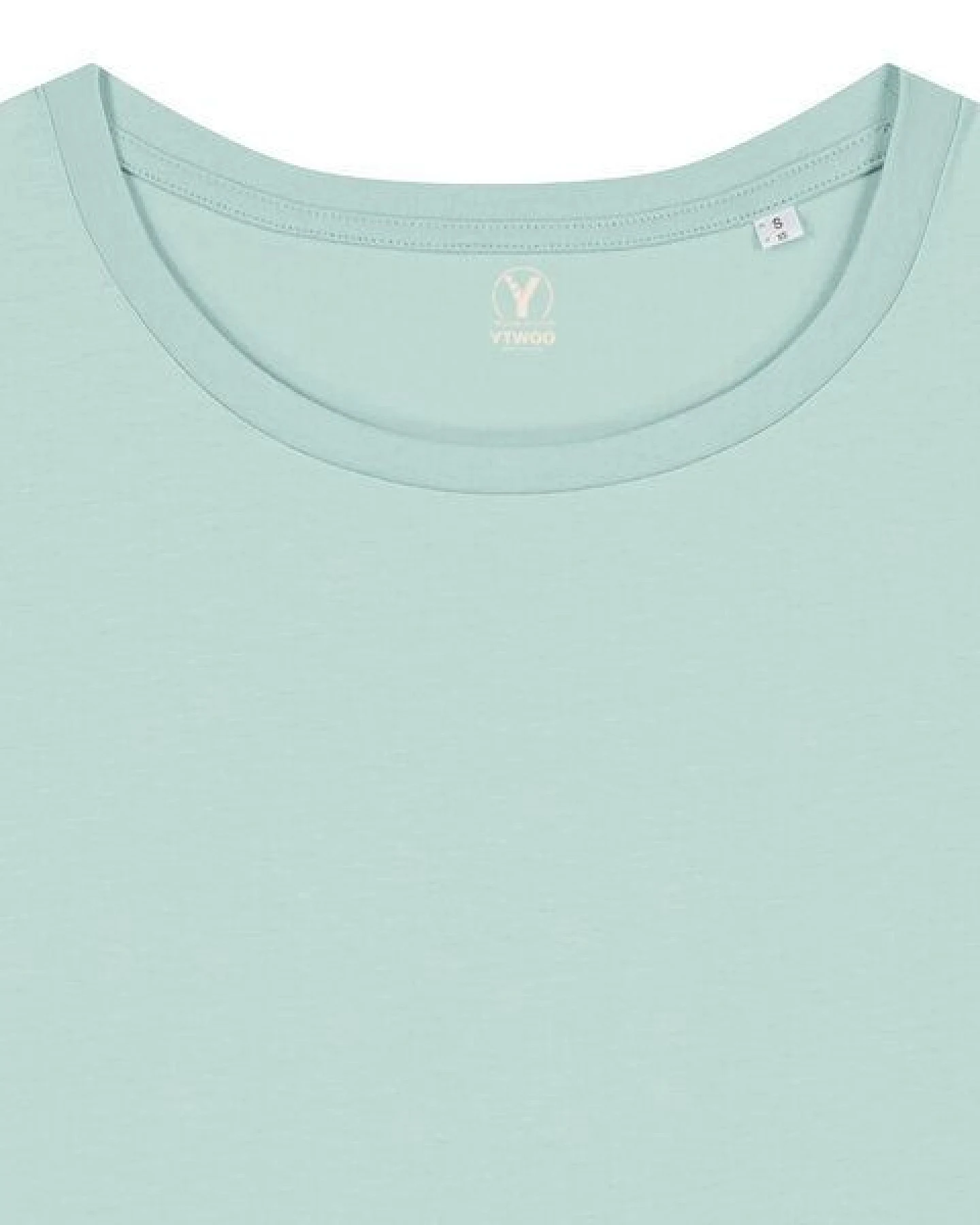 YTWOO Damen-Scoop-Neck-T-Shirt aus Bio-Baumwolle – Ansicht 4