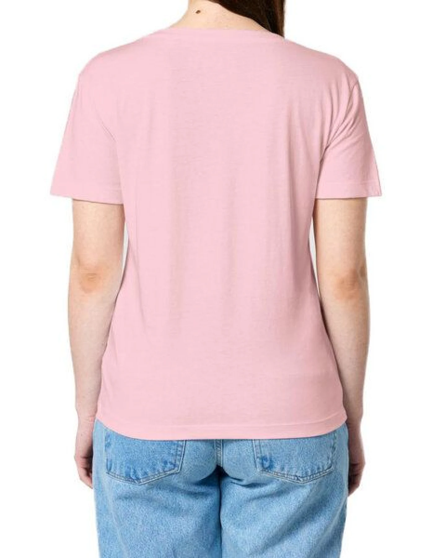 YTWOO Damen-Scoop-Neck-T-Shirt aus Bio-Baumwolle – Ansicht 3