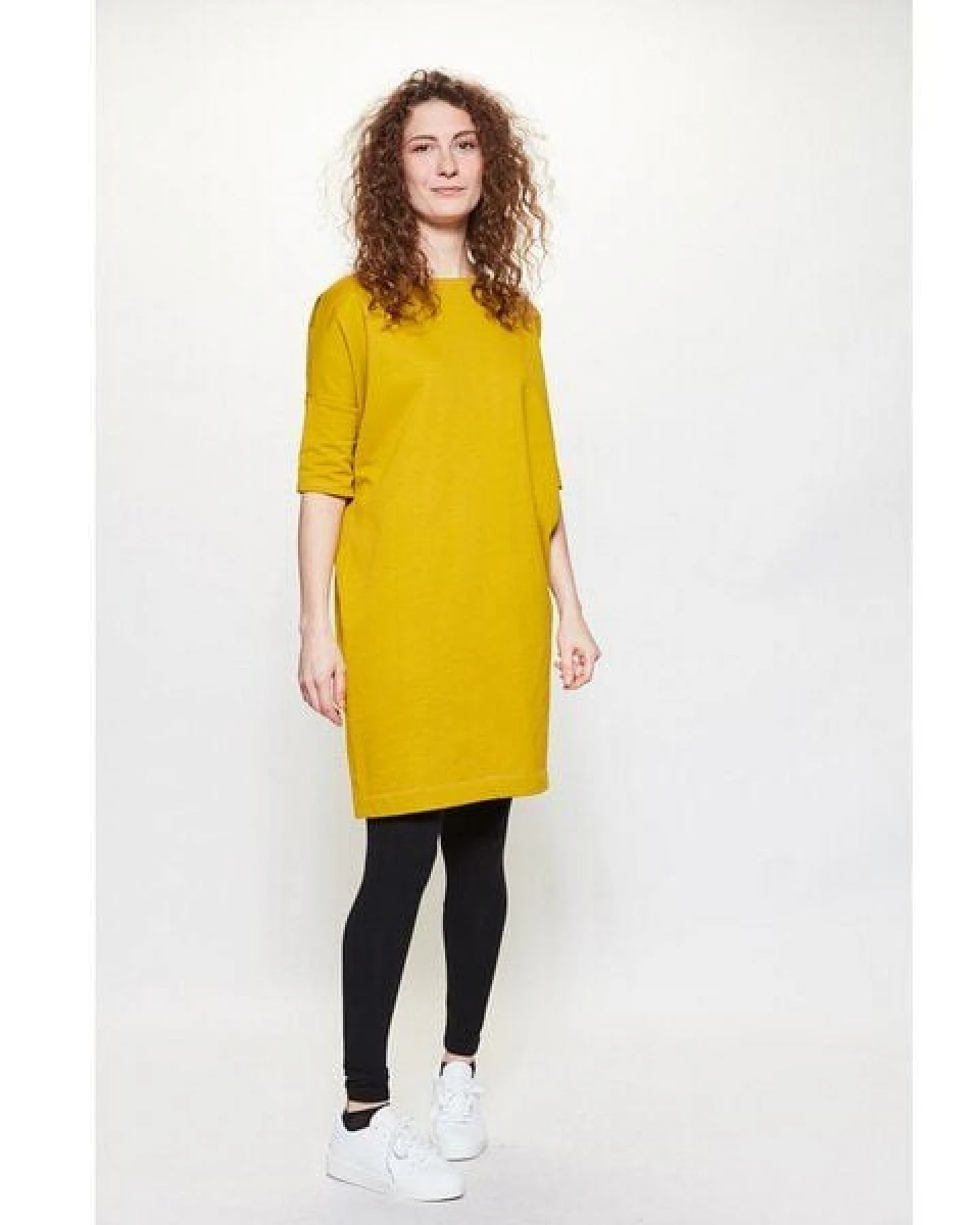 LUMEN organic Longshirt mit 1/2-Ärmel SWEAT – Ansicht 2