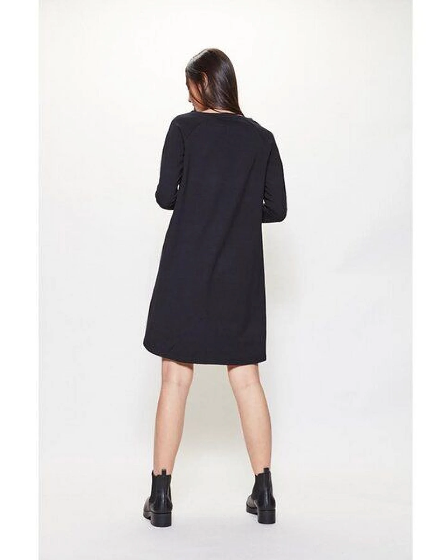 LUMEN organic Kleid ausgestellt JERSEY – Ansicht 2