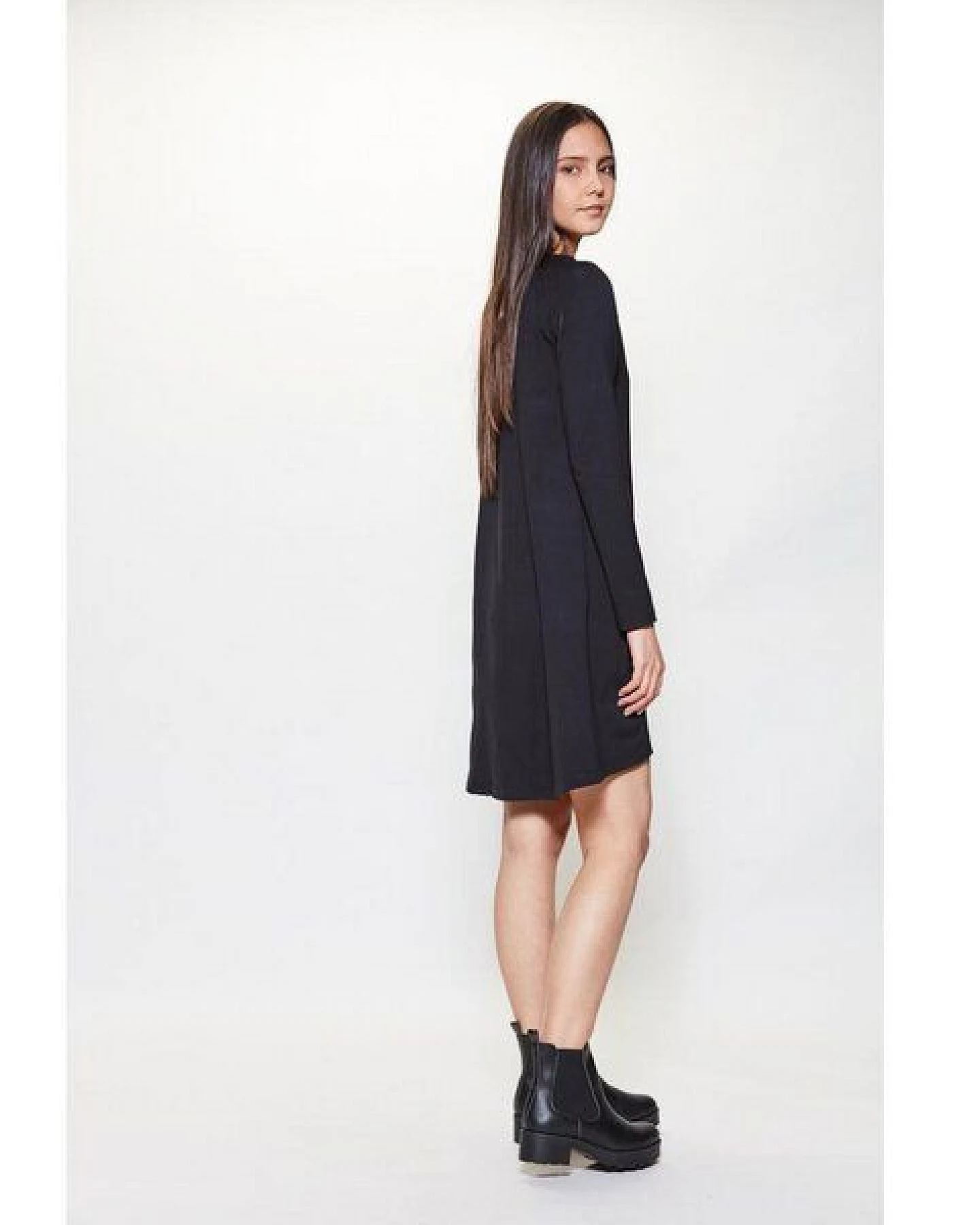 LUMEN organic Kleid ausgestellt JERSEY – Ansicht 4