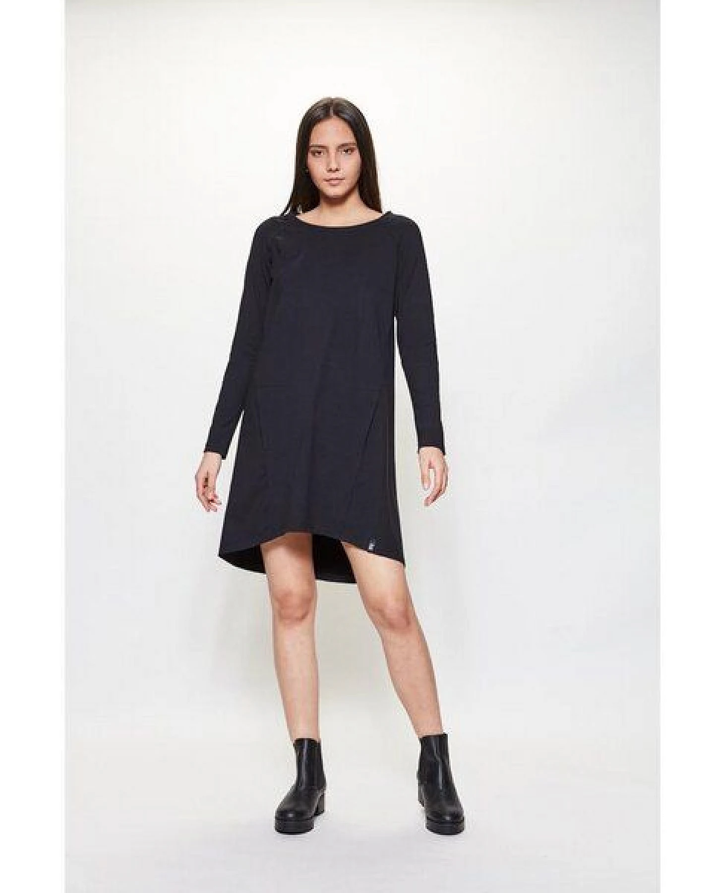 LUMEN organic Kleid ausgestellt JERSEY – Ansicht 2