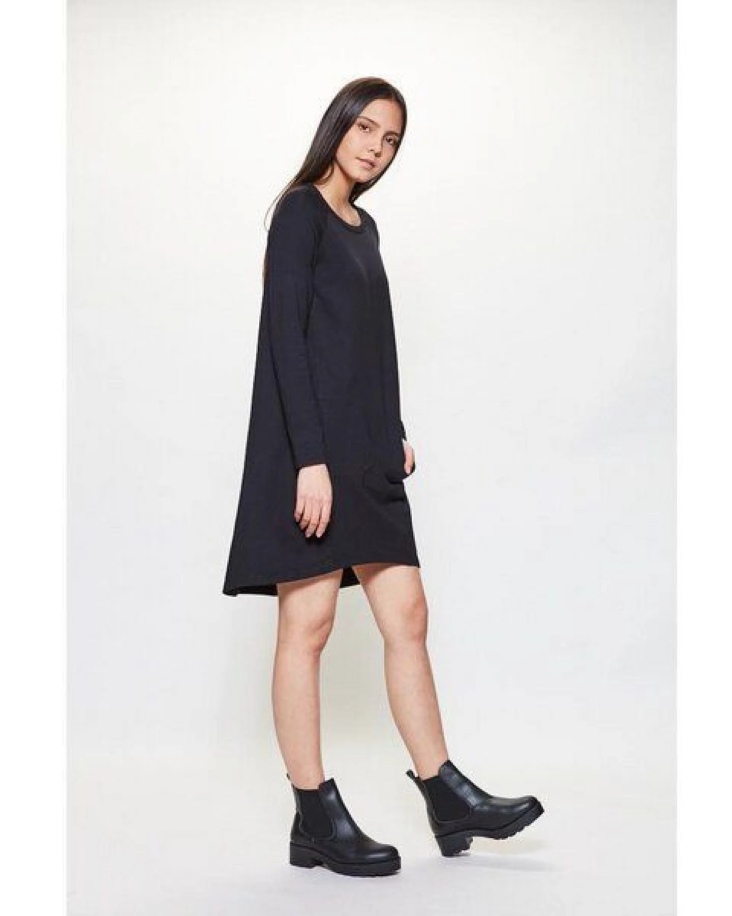 LUMEN organic Kleid ausgestellt JERSEY – Ansicht 2