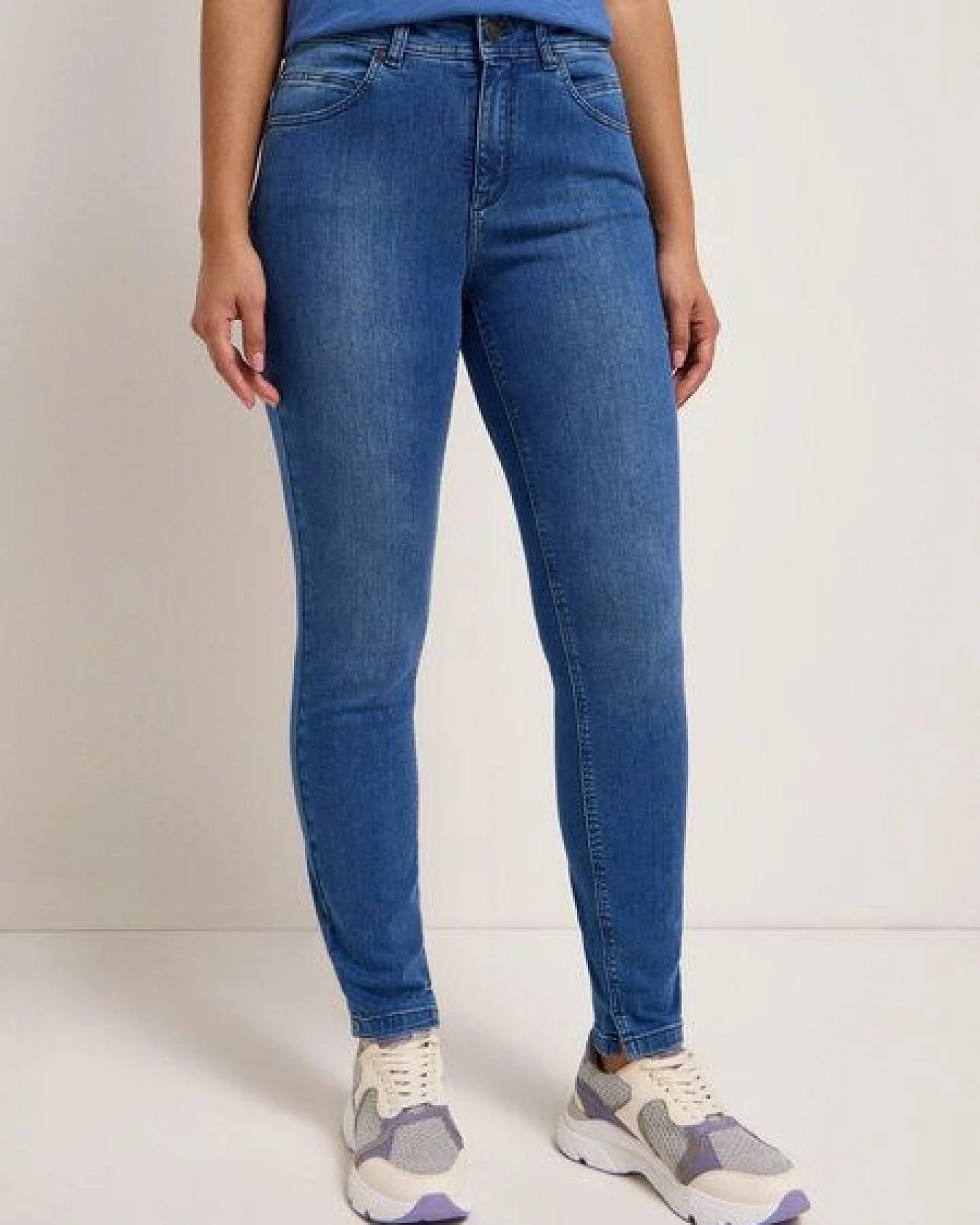 LANIUS Slim Jeans aus Bio-Baumwolle – Ansicht 2
