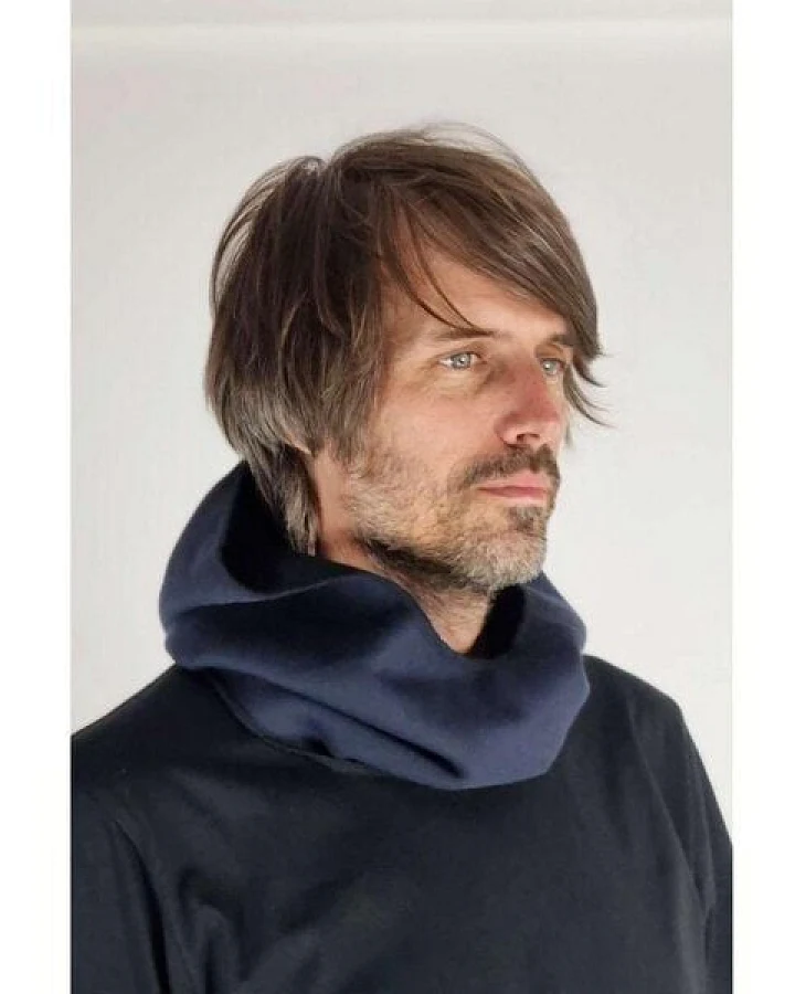 LUMEN organic Kapuzenloop BIO-BAUMWOLLFLEECE