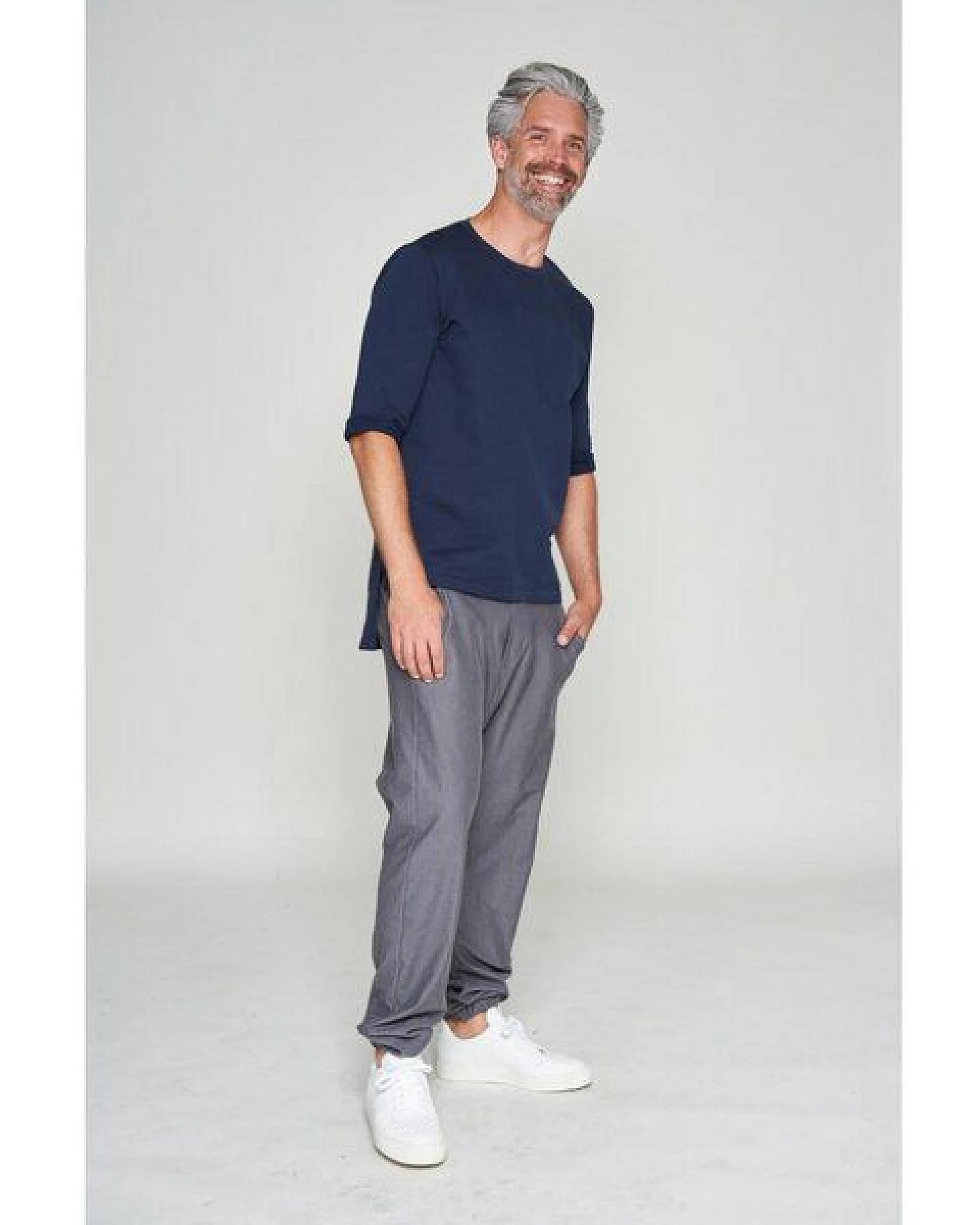 LUMEN organic Halbarm-Shirt SWEAT – Ansicht 3