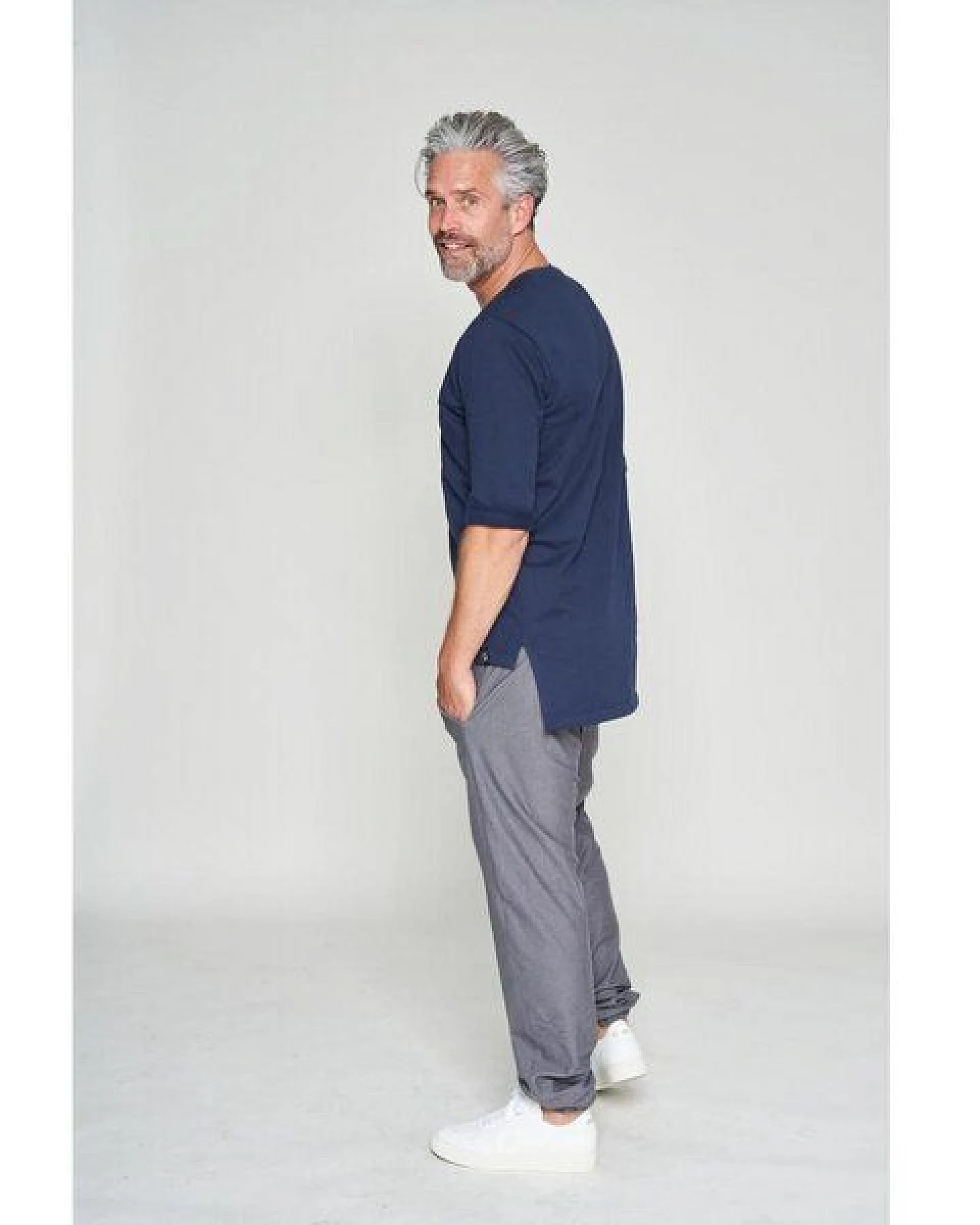 LUMEN organic Halbarm-Shirt SWEAT – Ansicht 2