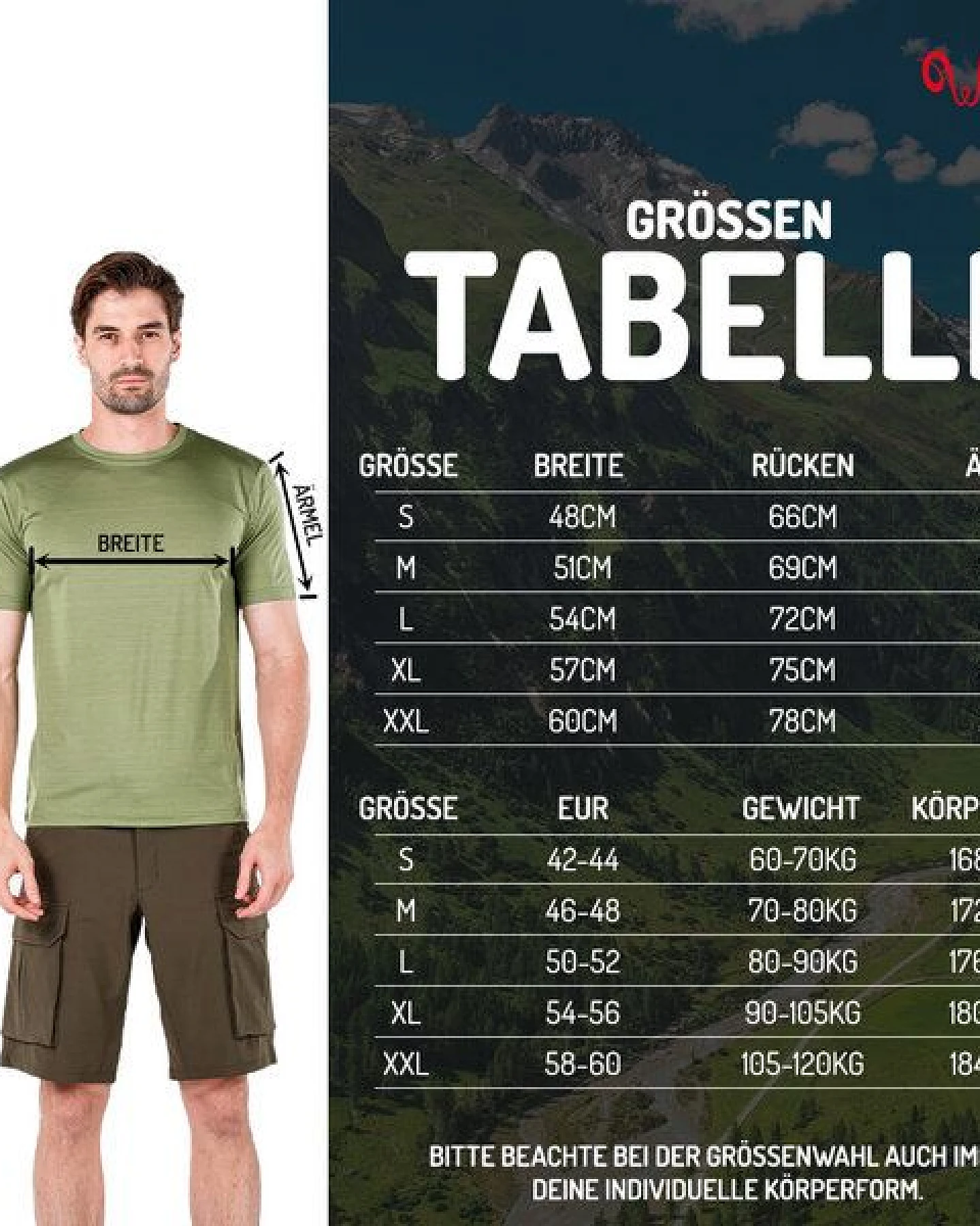Woolona Merino T-Shirt - NOTUS - 100% Merinowolle – Ansicht 2