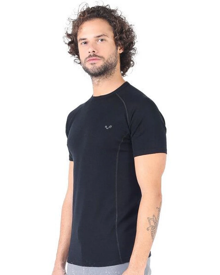 Woolona Kurzarmshirt - BERG- 100% Merinowolle