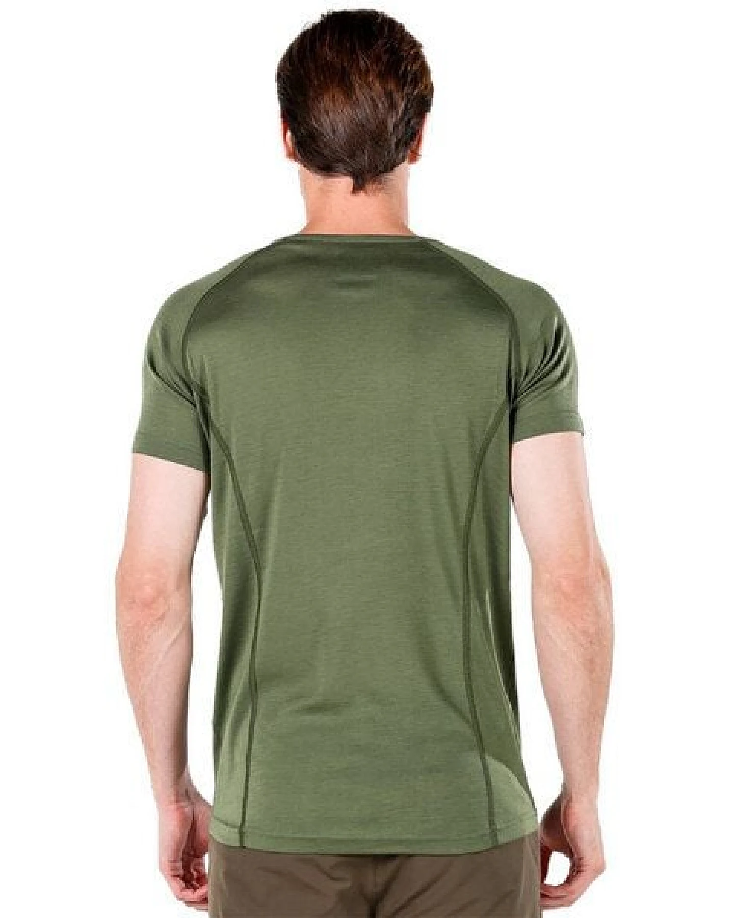 Woolona Kurzarmshirt - BERG- 100% Merinowolle – Ansicht 3