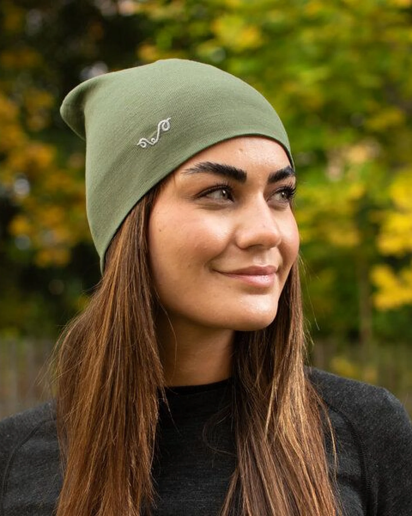 Woolona Beanie Mütze Merinowolle - 100% Merinowolle – Ansicht 2