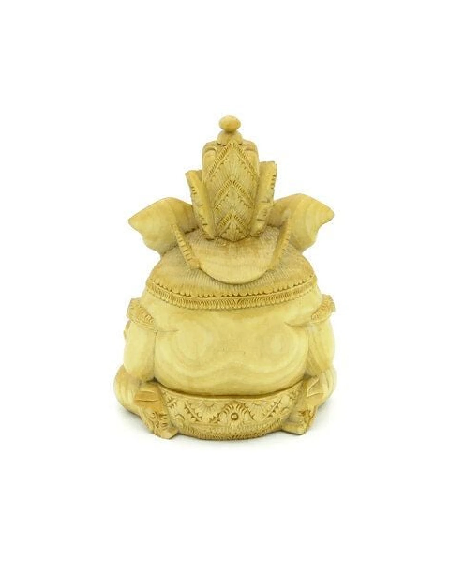 Just Be Ganesh Holzfigur – Ansicht 4