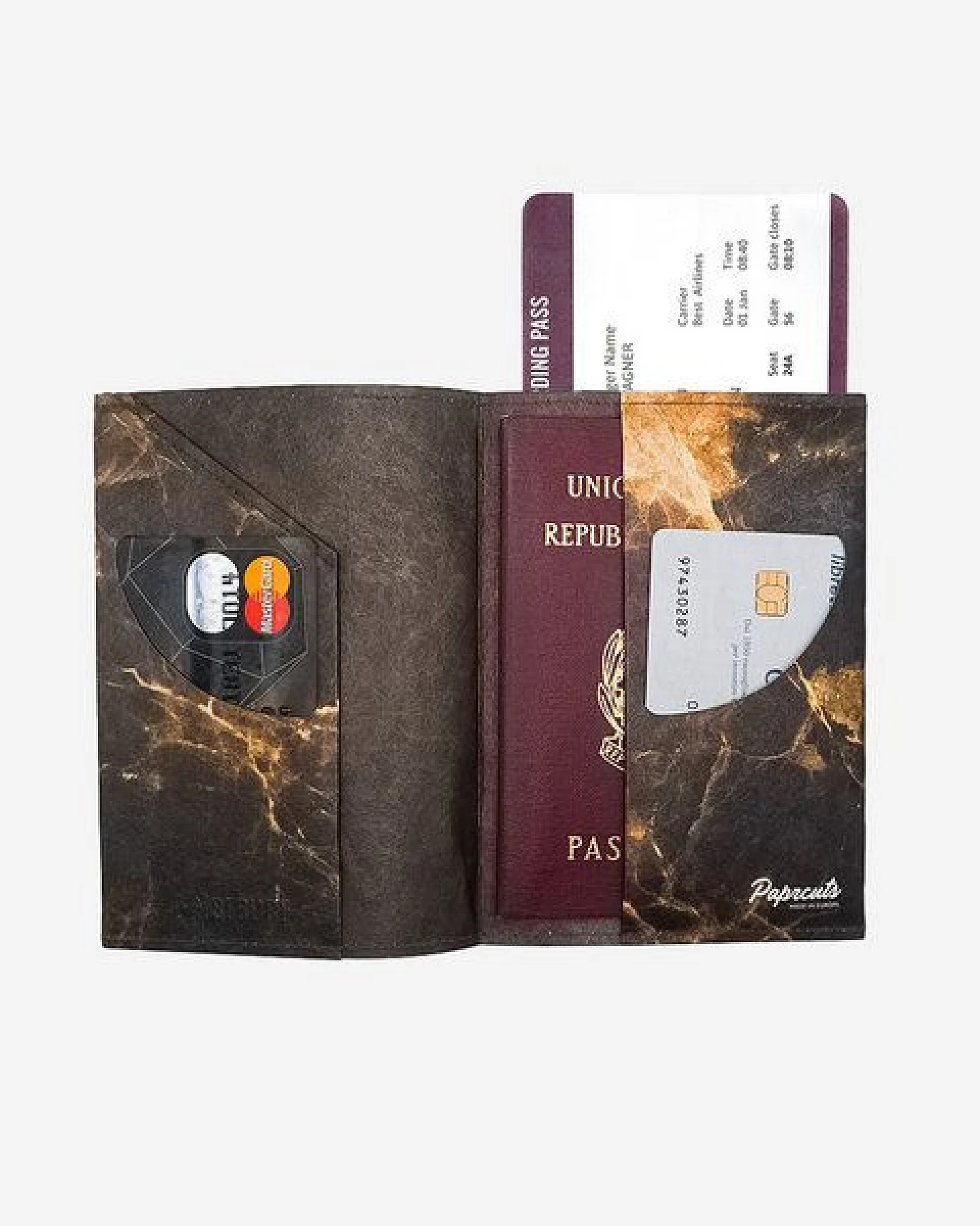 paprcuts RFID Reisepasscover – Ansicht 3