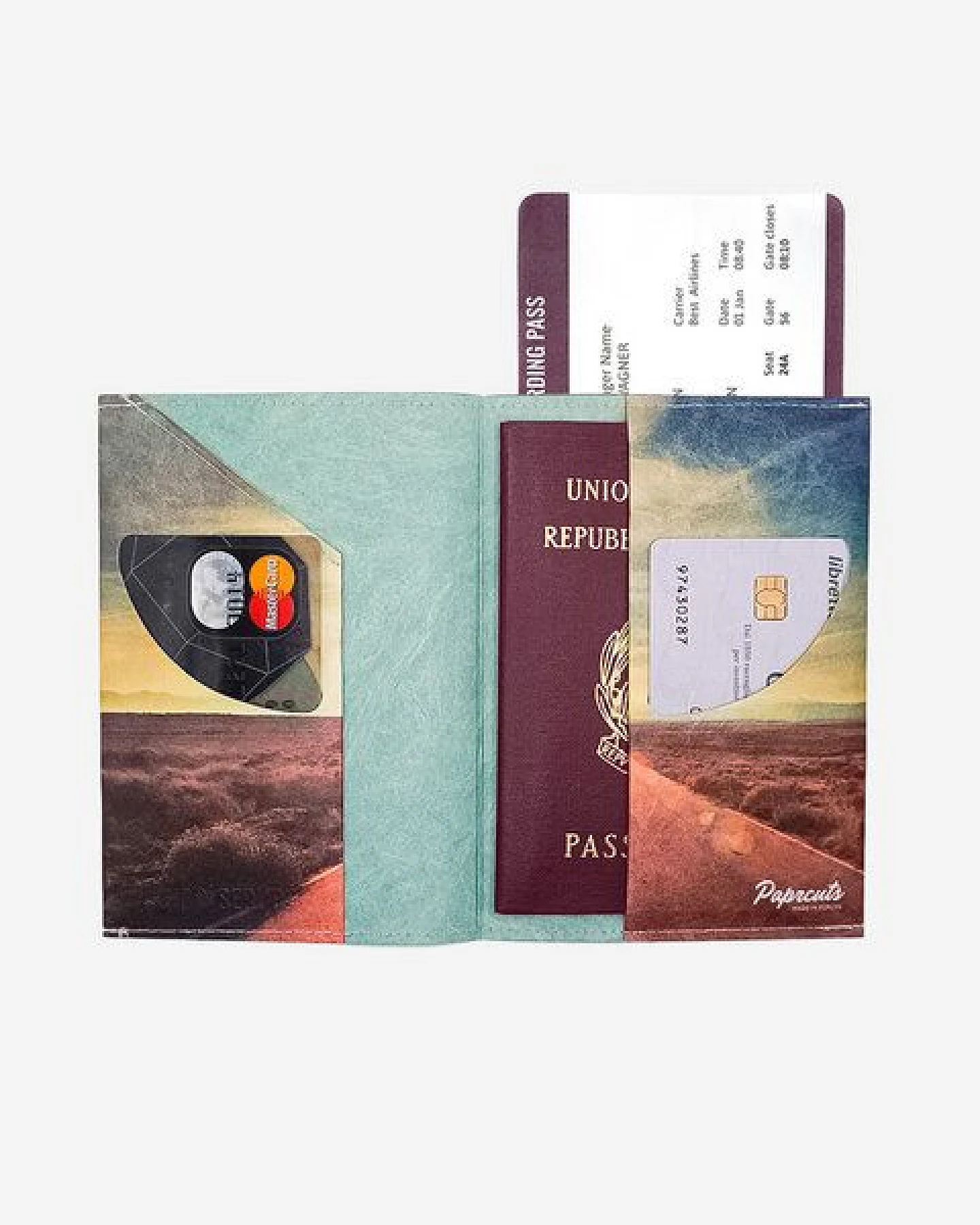paprcuts RFID Reisepasscover – Ansicht 3