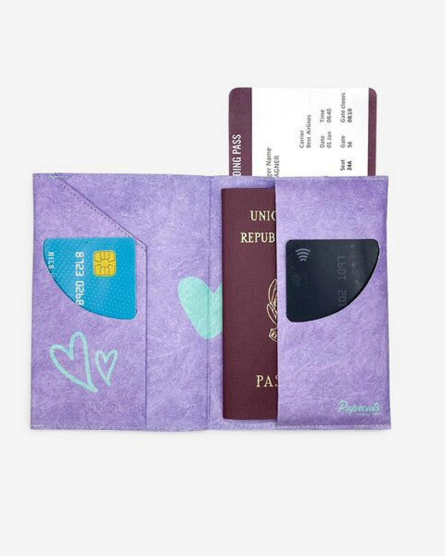 paprcuts RFID Reisepasscover – Ansicht 3