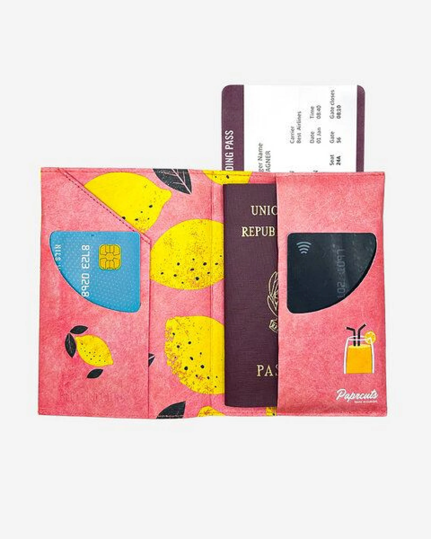 paprcuts RFID Reisepasscover – Ansicht 3