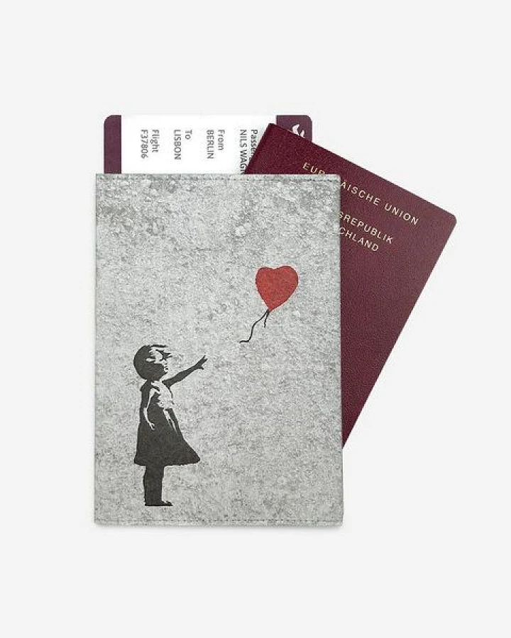 Balloon Girl (Grau Rot)