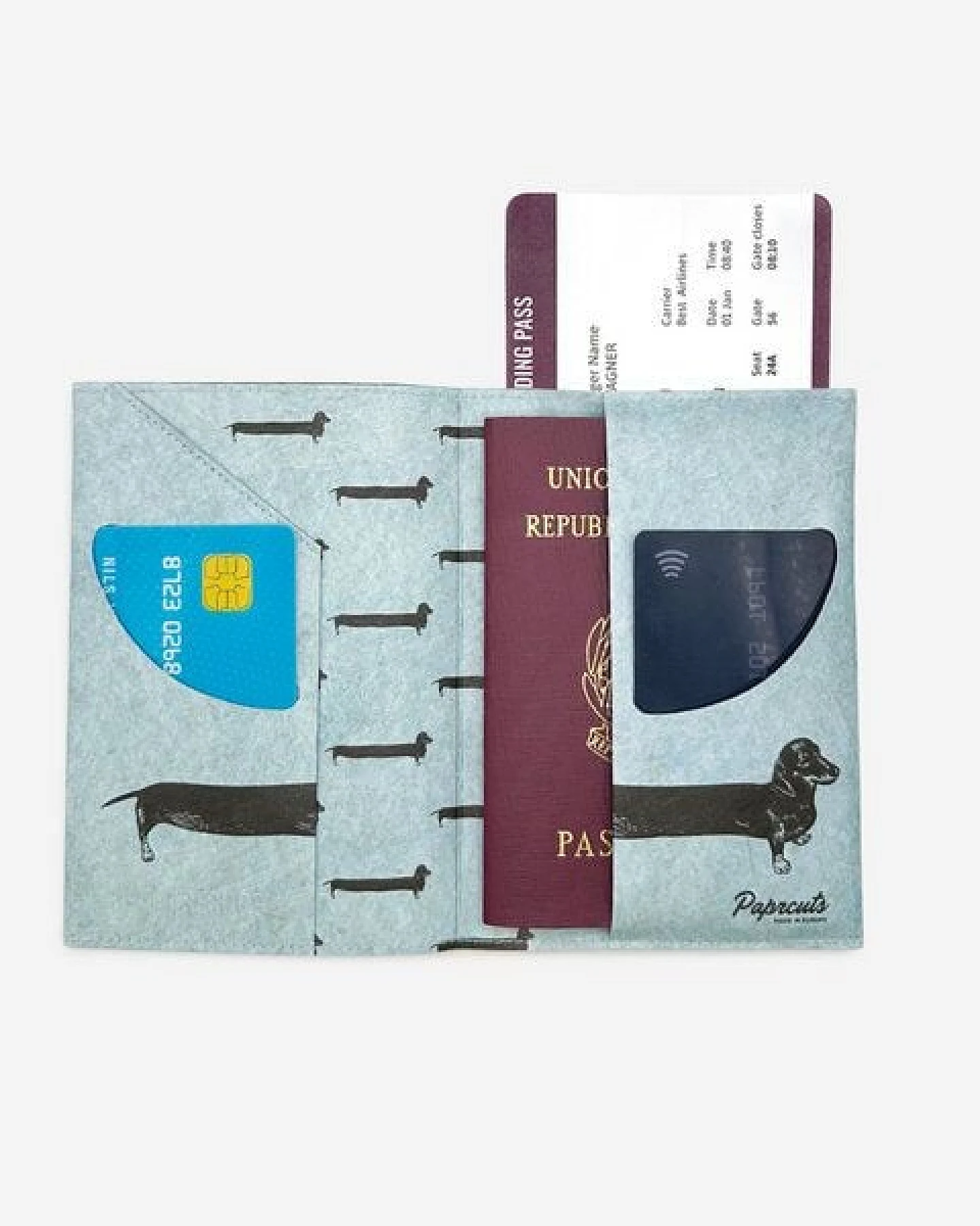 paprcuts RFID Reisepasscover – Ansicht 3