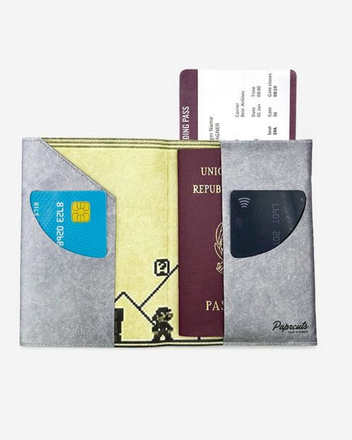 paprcuts RFID Reisepasscover – Ansicht 3