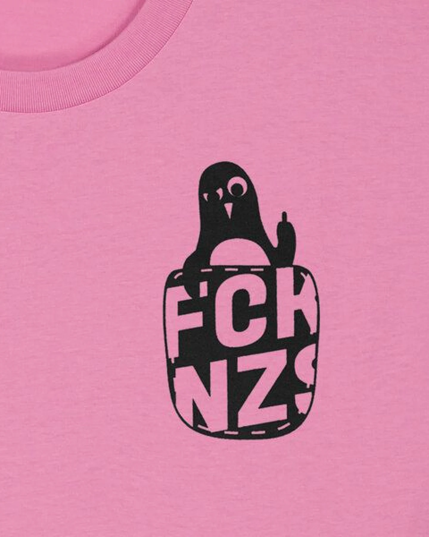 päfjes Pinguin Paul mag keine Nzs - Fair Wear Unisex T-Shirt – Ansicht 3
