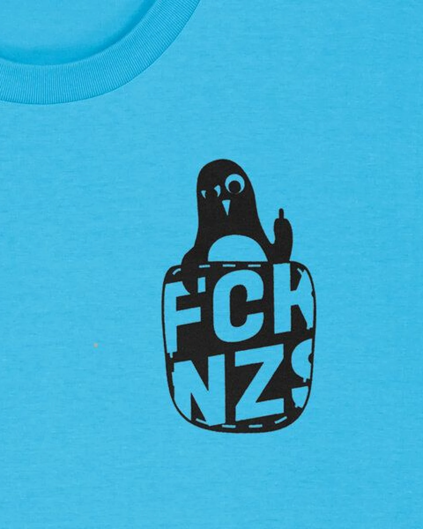 päfjes Pinguin Paul mag keine Nzs - Fair Wear Unisex T-Shirt – Ansicht 3