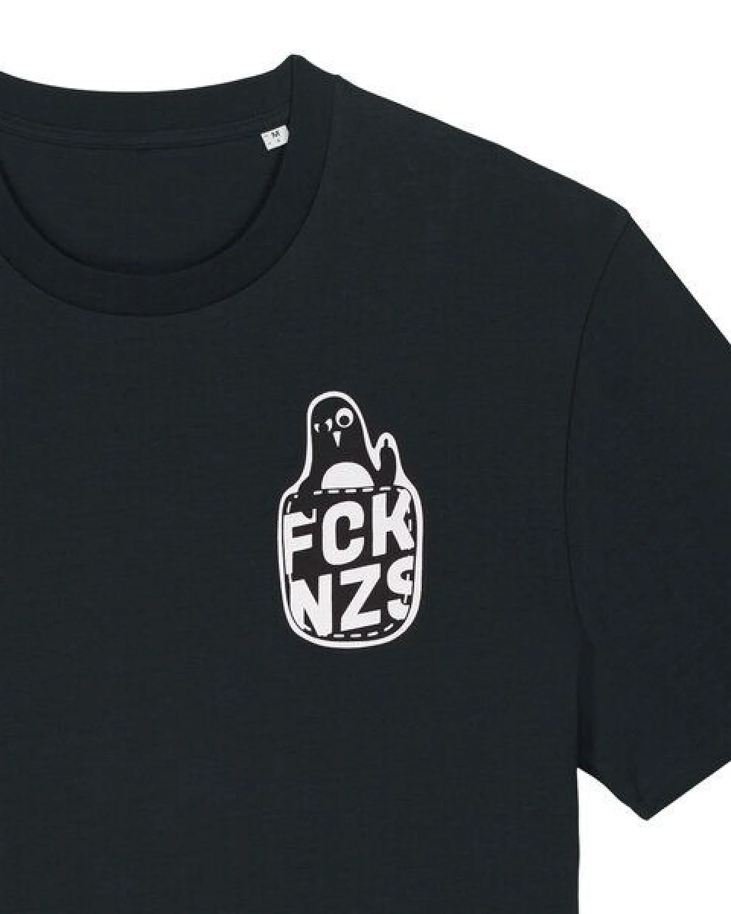 päfjes Pinguin Paul mag keine Nzs - Fair Wear Unisex T-Shirt – Ansicht 2