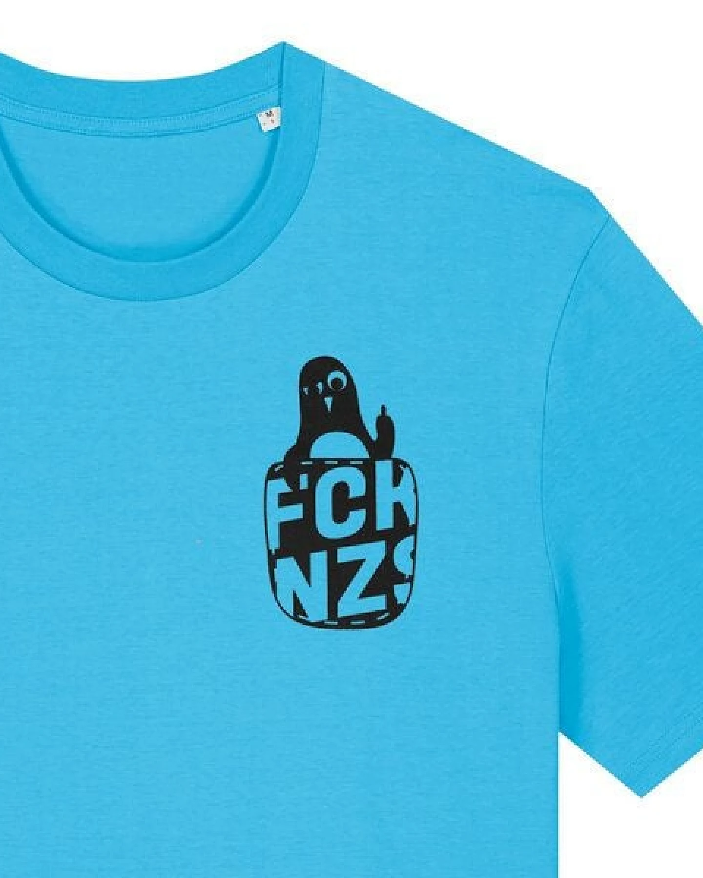 päfjes Pinguin Paul mag keine Nzs - Fair Wear Unisex T-Shirt – Ansicht 2