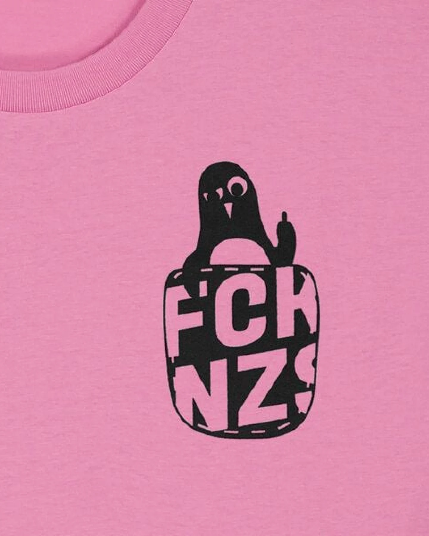 päfjes Pinguin Paul mag keine Nzs - Fair Wear Unisex T-Shirt – Ansicht 3