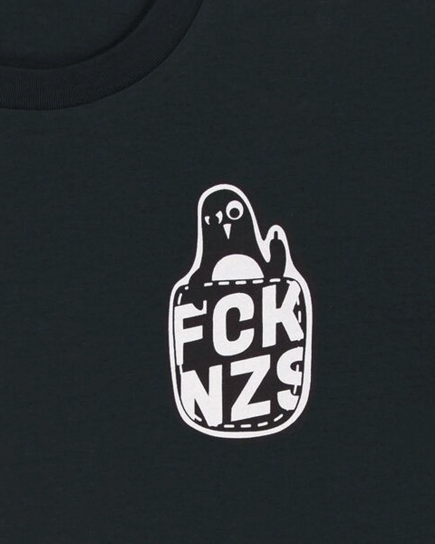 päfjes Pinguin Paul mag keine Nzs - Fair Wear Unisex T-Shirt – Ansicht 3