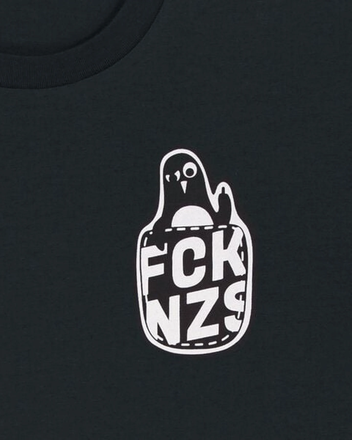 päfjes Pinguin Paul mag keine Nzs - Fair Wear Unisex T-Shirt – Ansicht 3