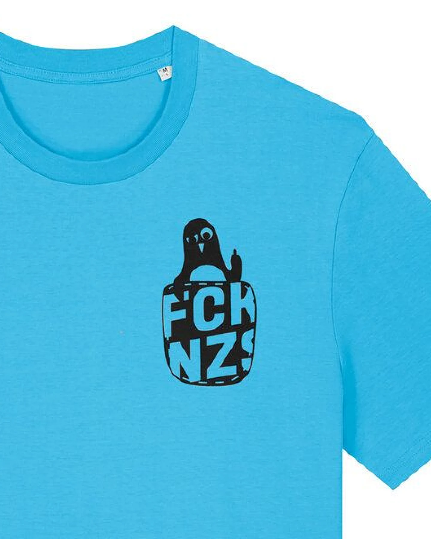 päfjes Pinguin Paul mag keine Nzs - Fair Wear Unisex T-Shirt – Ansicht 2