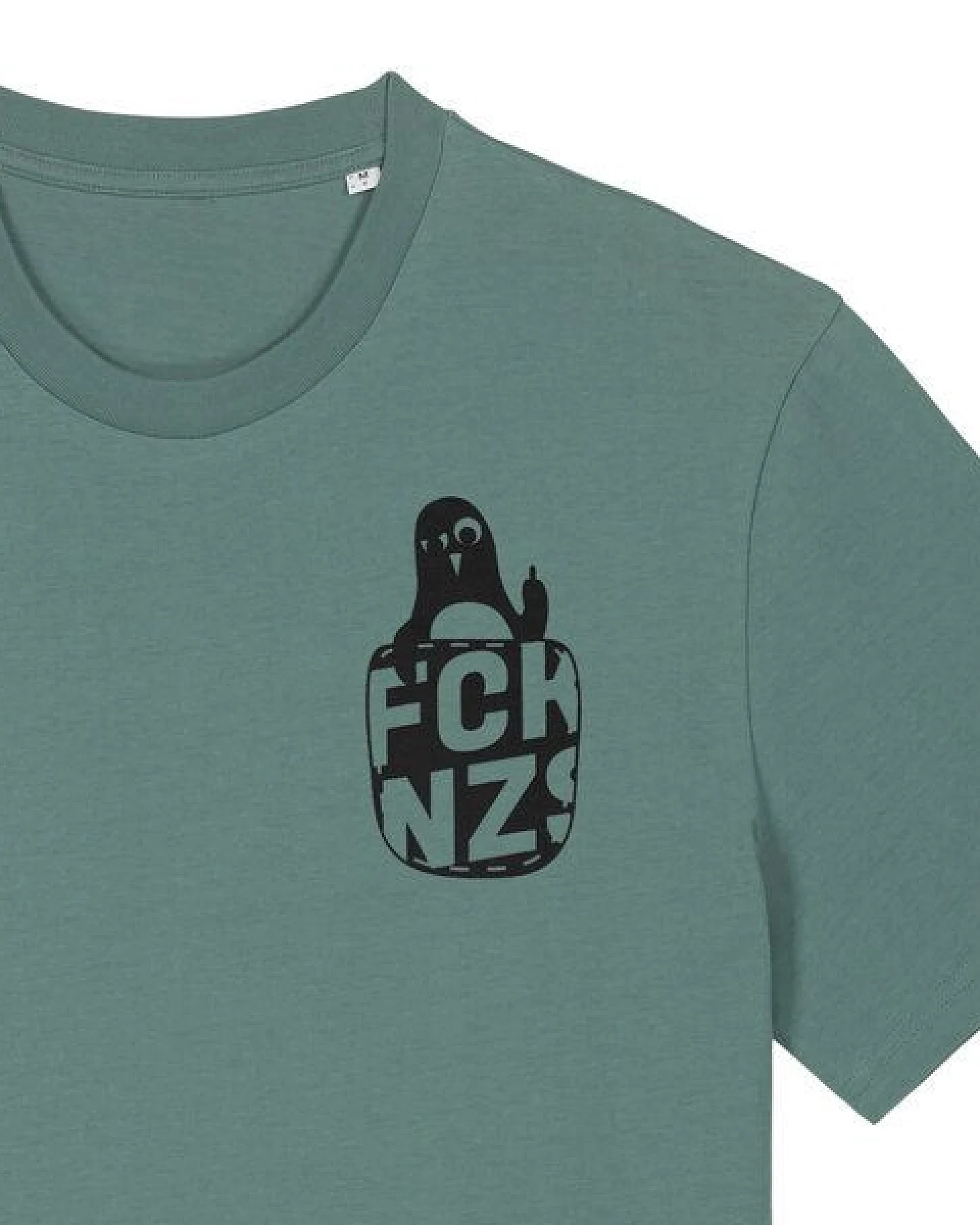 päfjes Pinguin Paul mag keine Nzs - Fair Wear Unisex T-Shirt – Ansicht 2