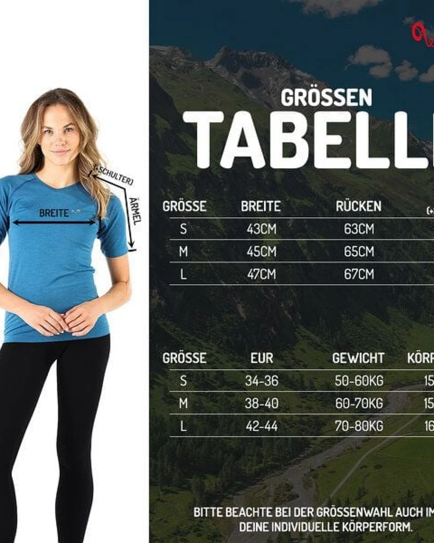 Woolona T-Shirt - ELMA - Nahtlos – Ansicht 4