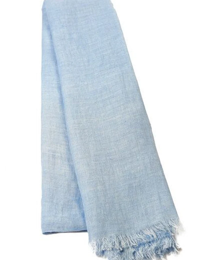 HeritageModa Handgefertigter Unisex-Leinenschal