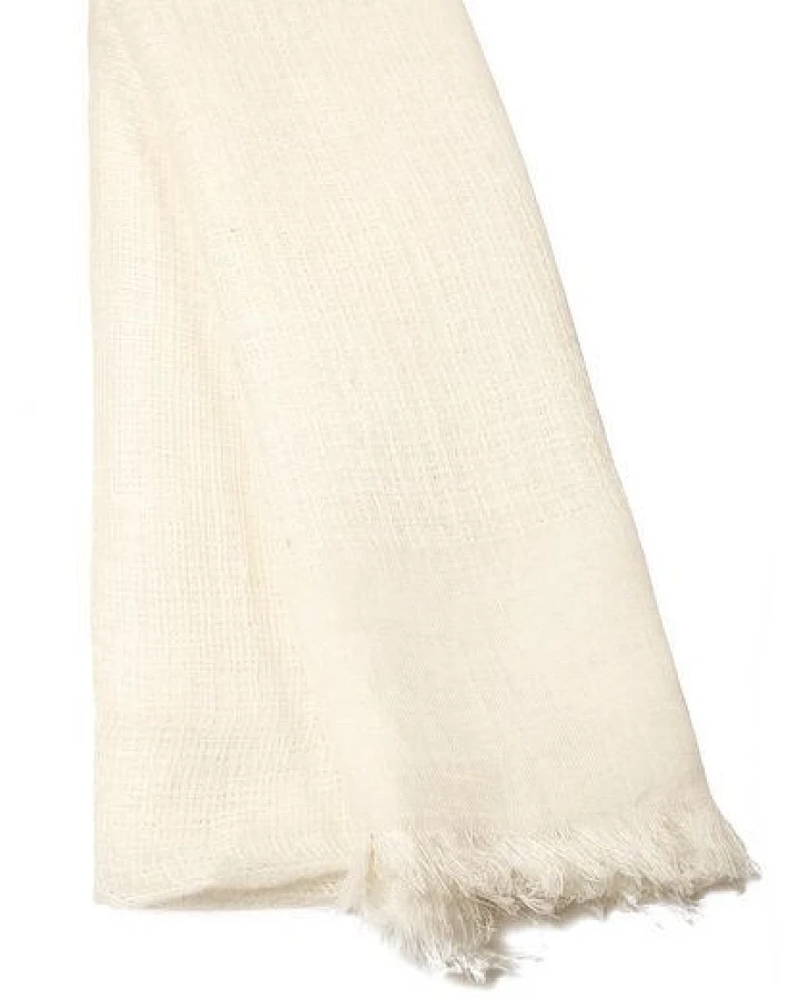 HeritageModa Handgefertigter Unisex-Leinenschal