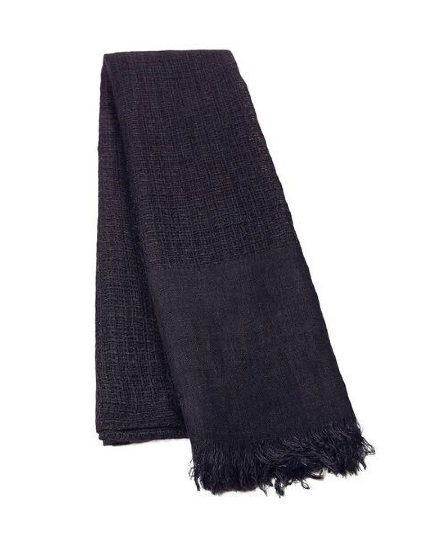 HeritageModa Handgefertigter Unisex-Leinenschal – Ansicht 2