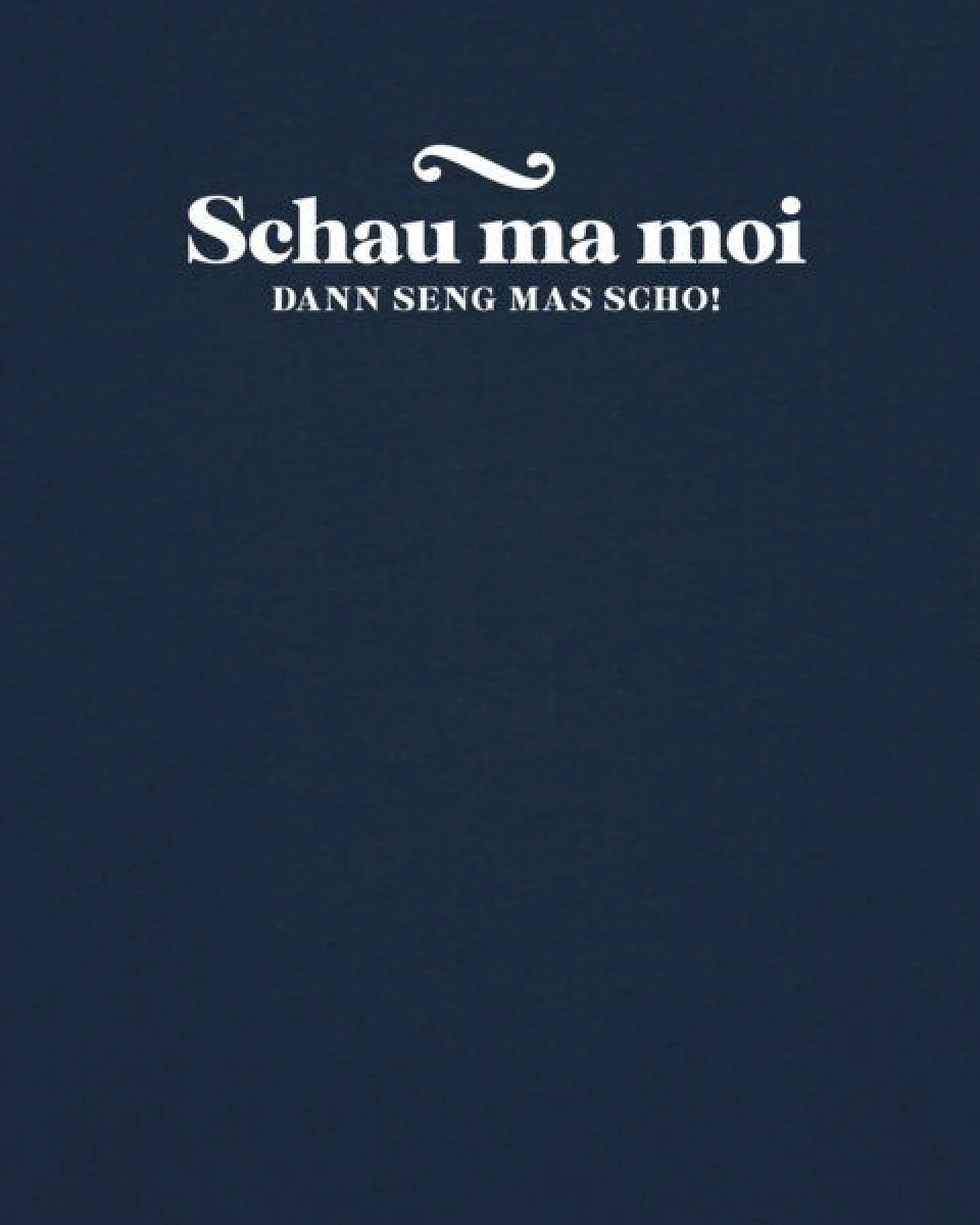 watapparel T-Shirt Unisex Schau ma moi dann seng mas scho – Ansicht 3