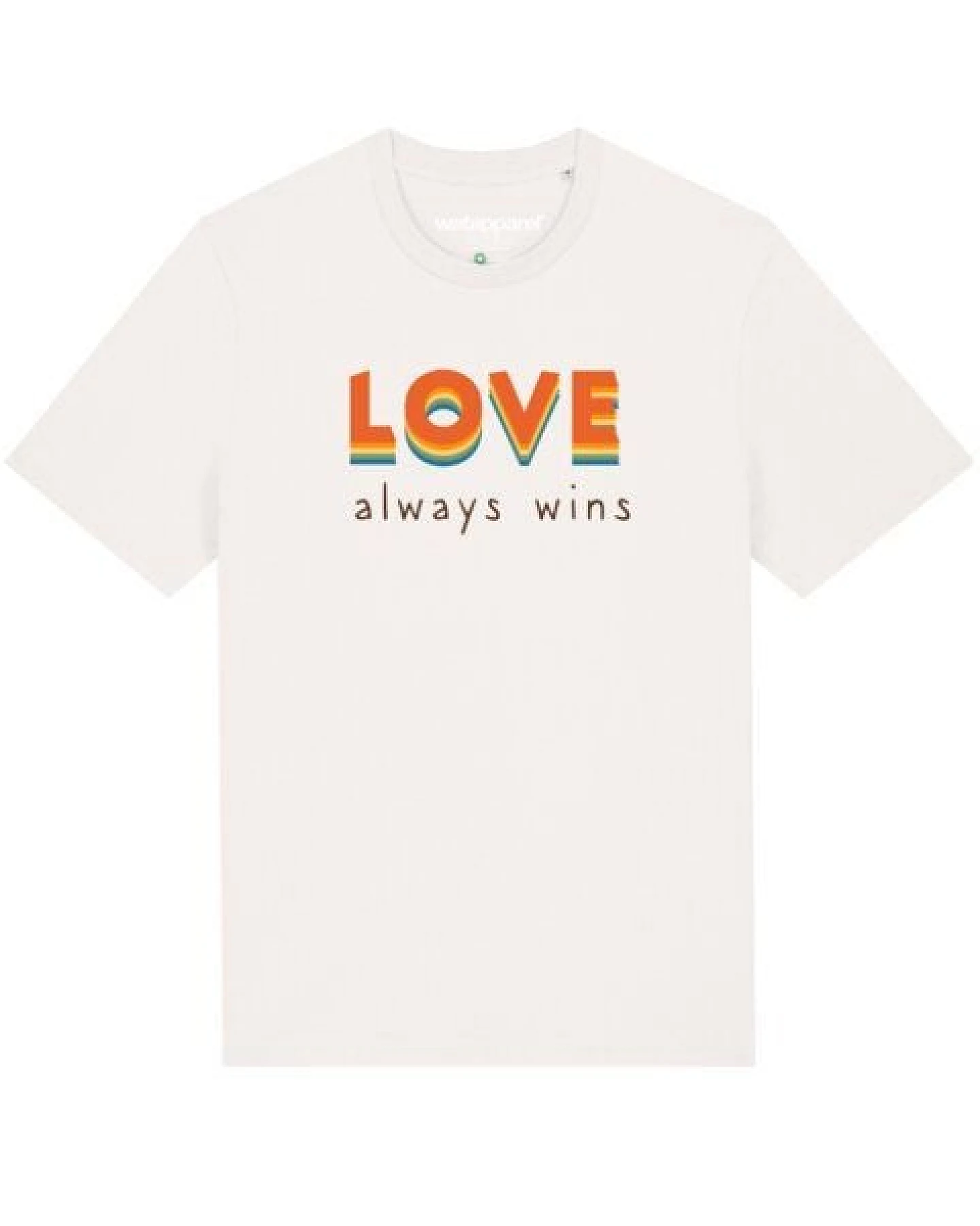 watapparel T-Shirt Unisex Love always wins – Ansicht 2