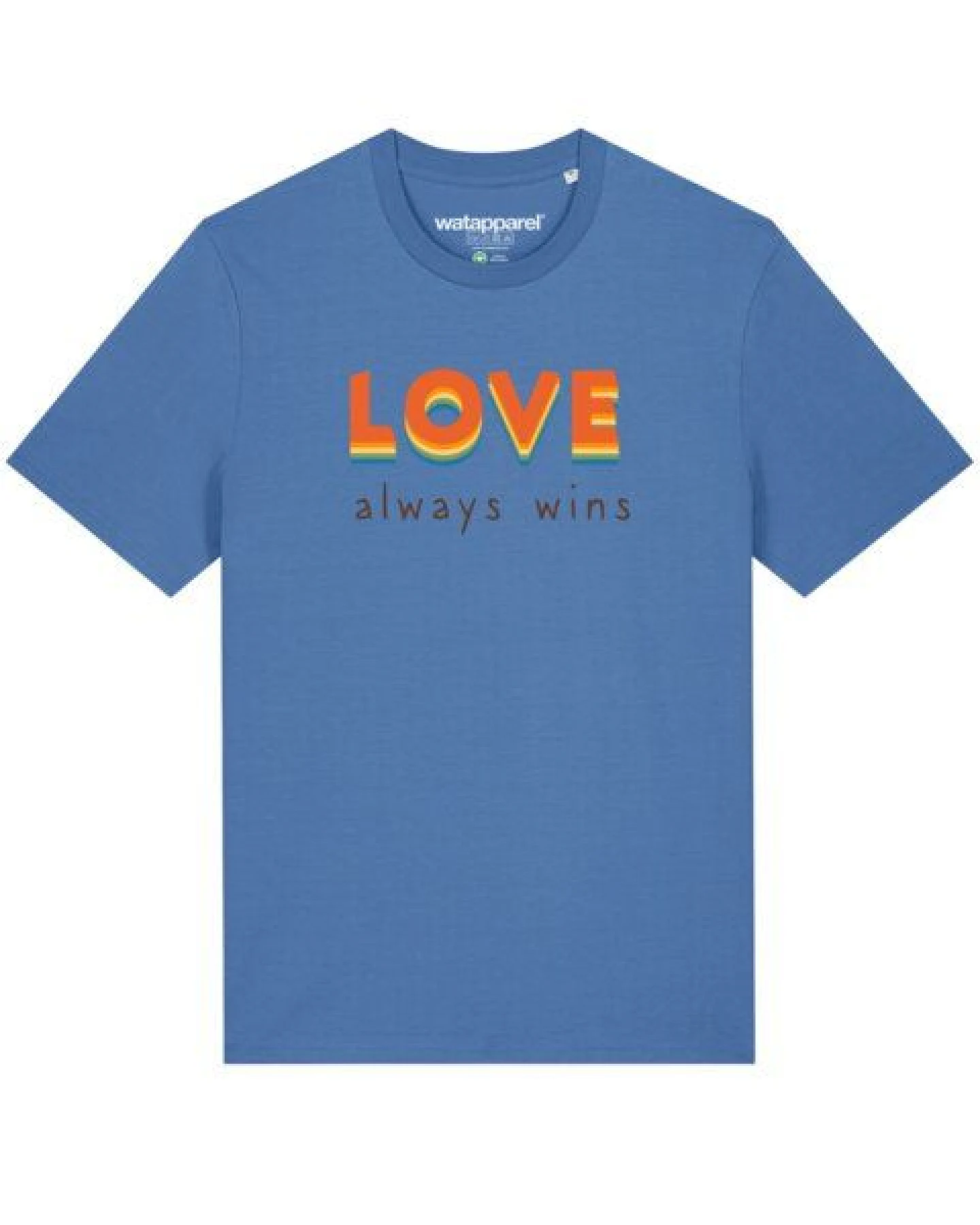 watapparel T-Shirt Unisex Love always wins – Ansicht 2