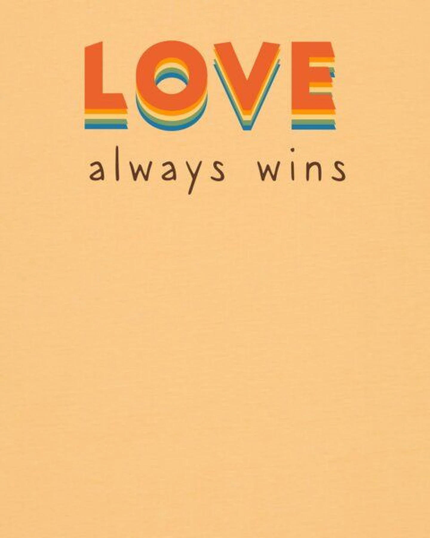 watapparel T-Shirt Unisex Love always wins – Ansicht 3
