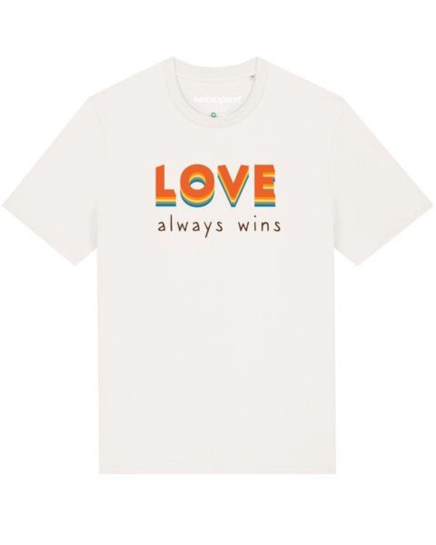 watapparel T-Shirt Unisex Love always wins – Ansicht 2