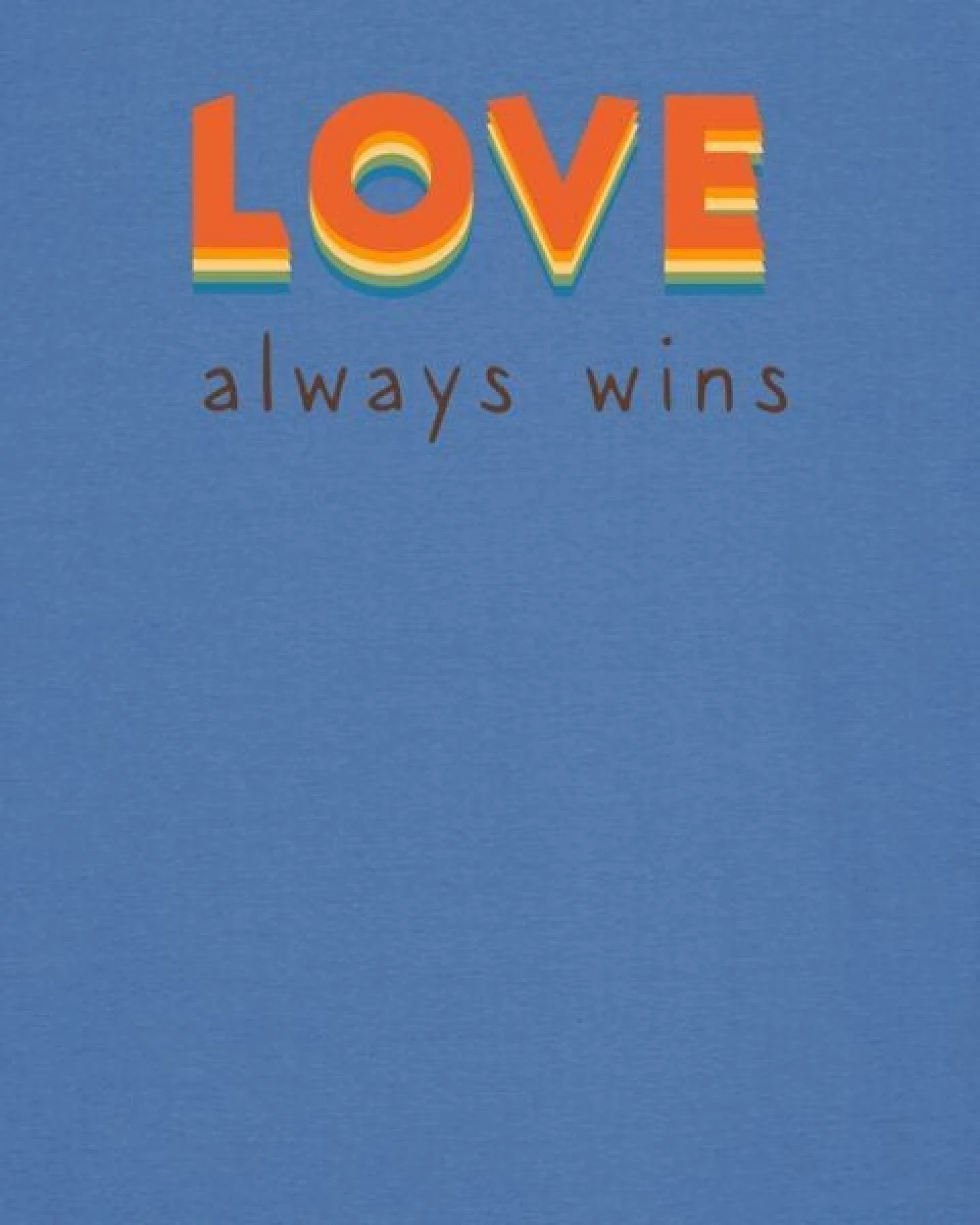watapparel T-Shirt Unisex Love always wins – Ansicht 3