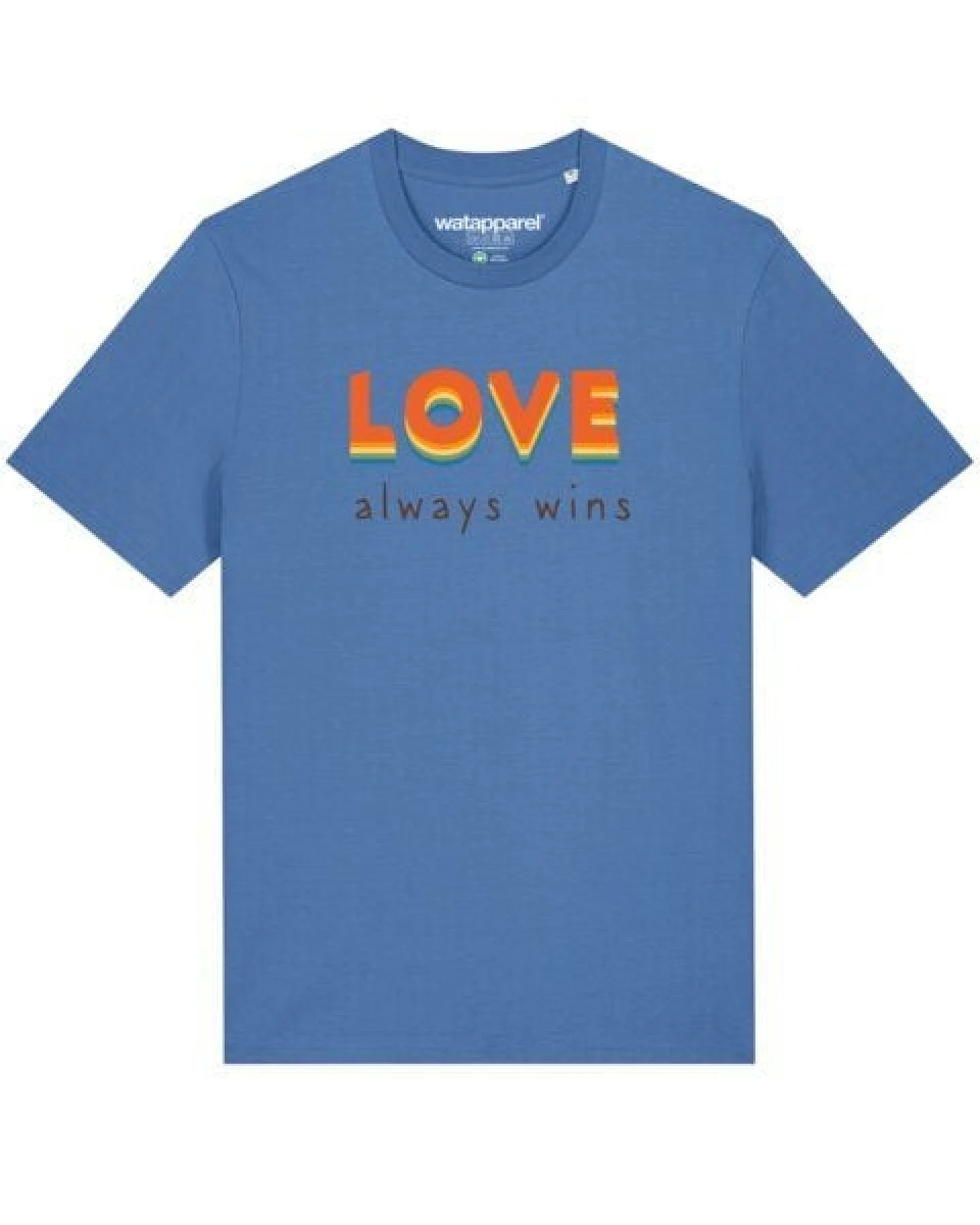 watapparel T-Shirt Unisex Love always wins – Ansicht 2